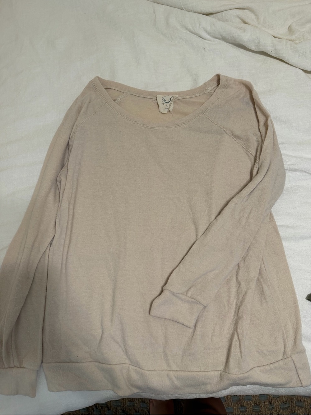 Fantastic Fawn Beige Crewneck Sweater